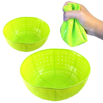 Multi-function Soft Collapsible Silicone Fruit Vegetable Strainers